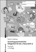Cover: Screening grammatischer F&auml;higkeiten f&uuml;r die 2. Klasse (SGF 2) - Ernst Reinhardt Verlag