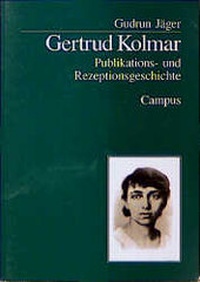 Enlarge image Cover: Gertrud Kolmar - Campus