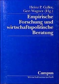 Cover: Empirische Forschung und wirtschaftspolitische Beratung - Campus