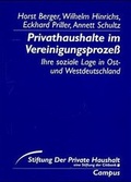 Cover: Privathaushalte im Vereinigungsproze&szlig; - Campus
