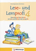 Cover: Lese- und Lernprofi 4 - Arbeitsheft - silbierte Ausgabe - Mildenberger Verlag GmbH