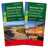 Abbildung von: Dänemark, Straßenkarten-Set 1:150.000, freytag & berndt - Freytag-Berndt und ARTARIA