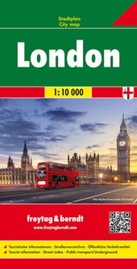 Abbildung von: London, Stadtplan 1:10.000 - Freytag-Berndt und ARTARIA