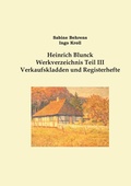 Cover: Heinrich Blunck Werkverzeichnis - BoD - Books on Demand