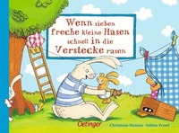 Abbildung von: Wenn sieben freche kleine Hasen schnell in die Verstecke rasen - Oetinger
