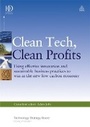 Cover: Clean Tech Clean Profits - Kogan Page Ltd