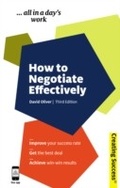 Cover: How to Negotiate Effectively - Kogan Page Ltd