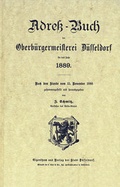 Cover: Adre&szlig;-Buch der Oberb&uuml;rgermeisterei D&uuml;sseldorf f&uuml;r das Jahr 1889 - Beleke