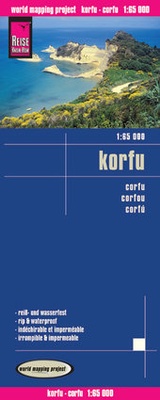 Abbildung von: Reise Know-How Landkarte Korfu (1:65.000) - Reise Know-How Verlag Peter Rump GmbH