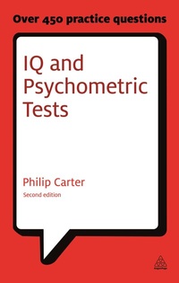 Enlarge image Cover: IQ and Psychometric Tests - Kogan Page Ltd