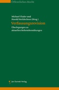 Cover: Verfassungsrevision - Jan Sramek Verlag KG