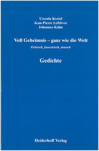 Abbildung von: Voll Geheimnis - ganz wie die Welt. - BACOPA