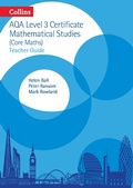Cover: AQA Level 3 Mathematical Studies Teacher Guide - Collins