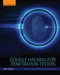 Abbildung von: Google Hacking for Penetration Testers - Syngress