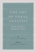 Cover: Art of Tonal Analysis: Twelve Lessons in Schenkerian Theory - Oxford University Press