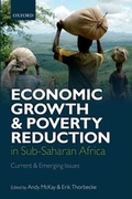 Cover: Economic Growth and Poverty Reduction in Sub-Saharan Africa - OUP eBook