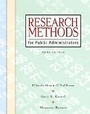 Cover: Research Methods for Public Administrators - Routledge