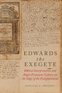 Cover: Edwards the Exegete - OUP eBook