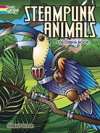 Enlarge image Cover: Steampunk Animals Coloring Book - Dover Children's