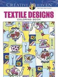 Enlarge image Cover: Creative Haven Textile Designs Coloring Book - Dover Publications Inc.