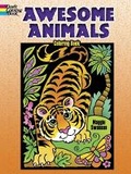 Cover: Awesome Animals Coloring Book - Dover Children's
