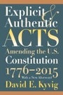 Cover: Explicit and Authentic Acts - University Press of Kansas