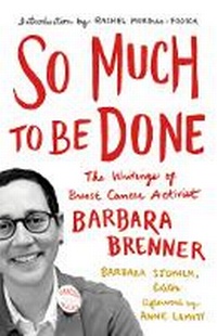 Enlarge image Cover: So Much to Be Done - University of Minnesota Press
