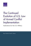 Cover: The Continued Evolution of U.S. Law of Armed Conflict Implementation - RAND