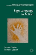 Cover: Sign Language in Action - Palgrave Macmillan