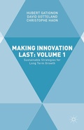 Cover: Making Innovation Last: Volume 1 - Palgrave Macmillan