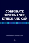 Cover: Corporate Governance Ethics and CSR - Kogan Page Ltd