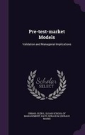Cover: Pre-test-market Models - Palala Press