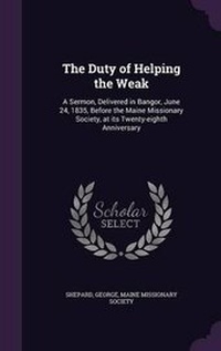 Enlarge image Cover: The Duty of Helping the Weak - Palala Press