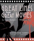 Cover: Great Lines from Great Movies Volume 2 - Pomegranate Communications Inc,US