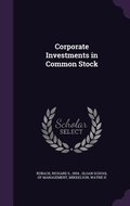 Cover: Corporate Investments in Common Stock - Palala Press