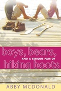 Cover: Boys, Bears, and a Serious Pair of Hiking Boots - Candlewick Press,U.S.