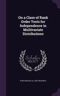 Cover: On a Class of Rank Order Tests for Independence in Multivariate Distributions - Palala Press