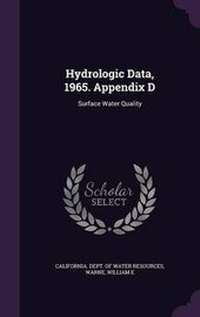 Enlarge image Cover: Hydrologic Data, 1965. Appendix D - Palala Press