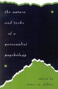 Cover: The Nature and Tasks of a Personalist Psychology - University Press of America