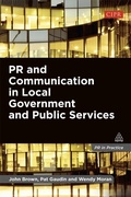 Cover: PR and Communication in Local Government and Public Services - Kogan Page Ltd