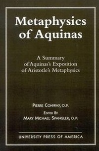 Enlarge image Cover: Metaphysics of Aquinas - University Press of America