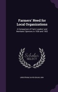 Cover: Farmers' Need for Local Organizations - Palala Press