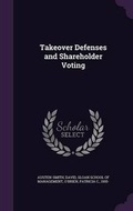 Cover: Takeover Defenses and Shareholder Voting - Palala Press