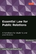 Cover: Essential Law for Public Relations - Kogan Page Ltd