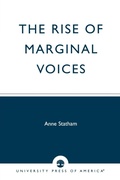 Cover: The Rise of Marginal Voices - University Press of America