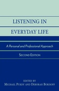 Cover: Listening in Everyday Life - University Press of America