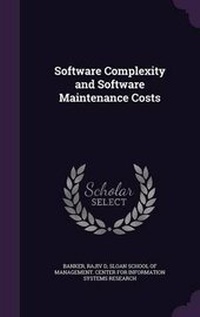 Enlarge image Cover: Software Complexity and Software Maintenance Costs - Palala Press