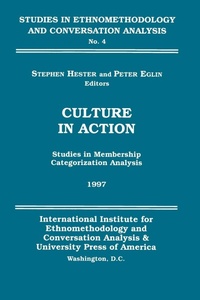 Abbildung von: Culture in Action - University Press of America