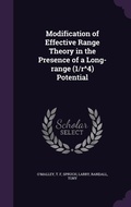 Cover: Modification of Effective Range Theory in the Presence of a Long-range (1/r^4) Potential - Palala Press