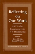 Cover: Reflecting on Our Work - University Press of America